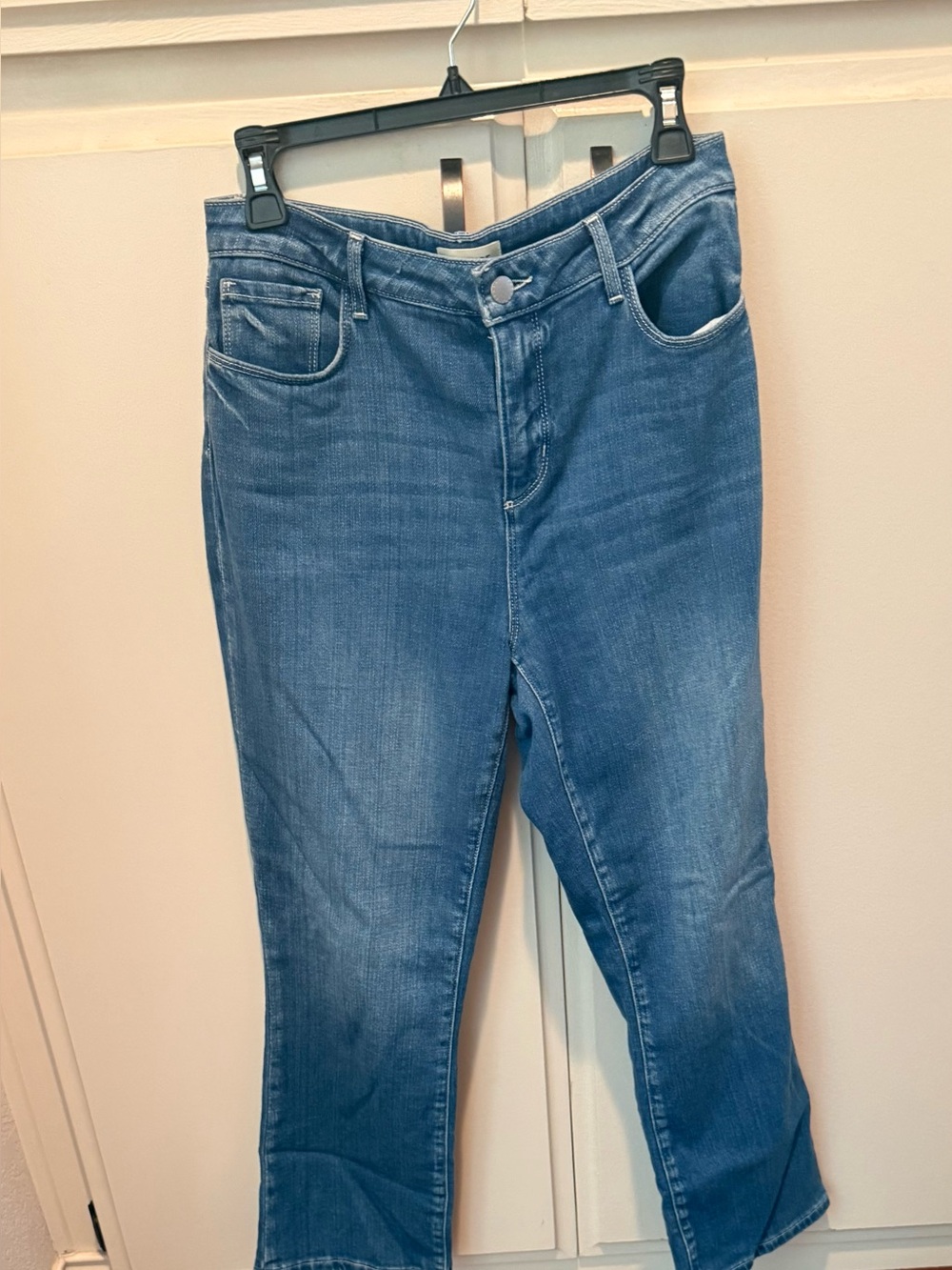L'AGENCE Classic Blue Straight Leg Jeans
